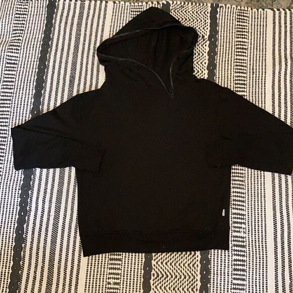Marika black sweatshirt jacket Small - Picture 2 of 5